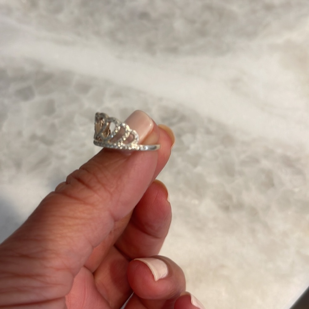 Pandora CZ Heart Ring Size 6 1/2 - Picture 3 of 4